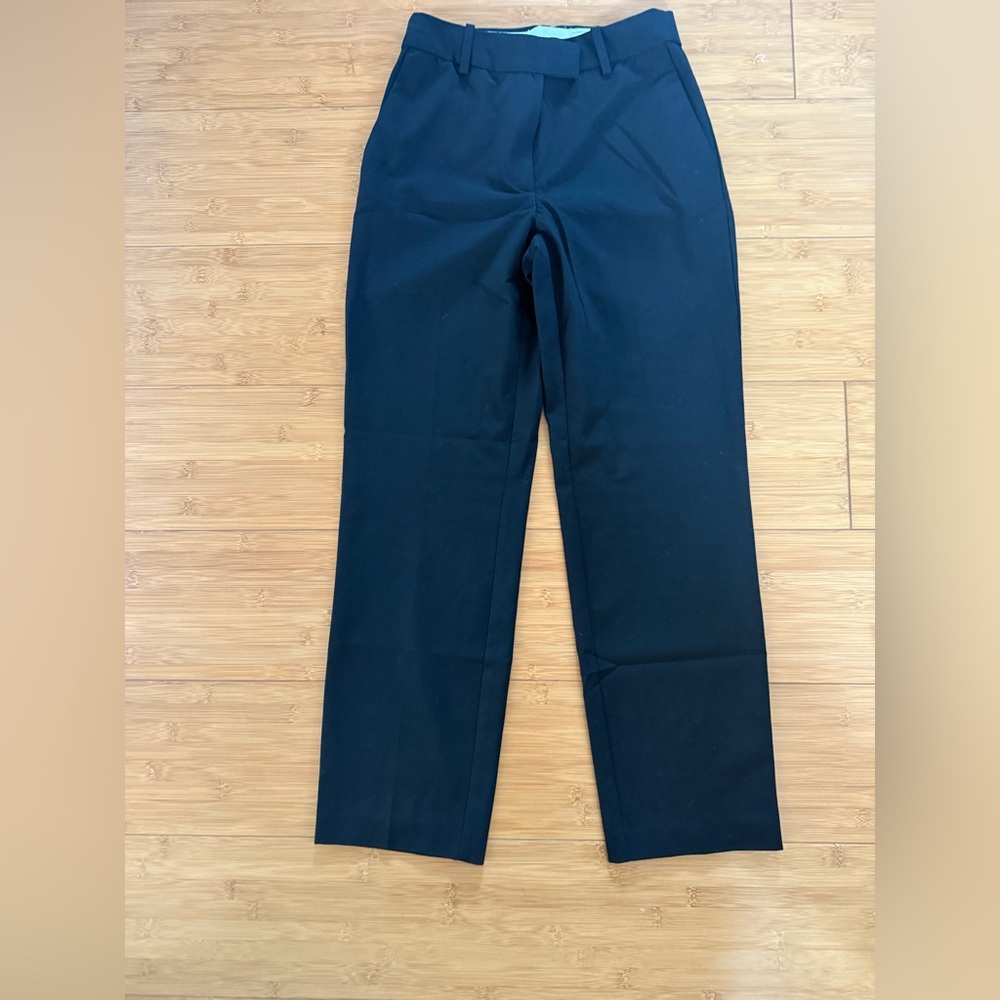 H&M Women's Classic Black Dress Pants Straight Leg
